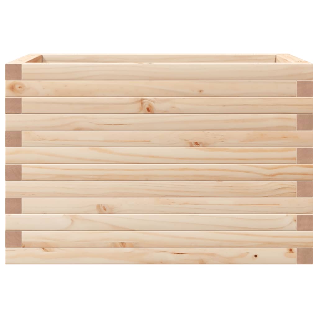 vidaXL Donica ogrodowa, 70x40x45,5 cm, lite drewno sosnowe