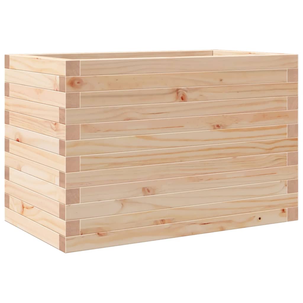 vidaXL Donica ogrodowa, 70x40x45,5 cm, lite drewno sosnowe