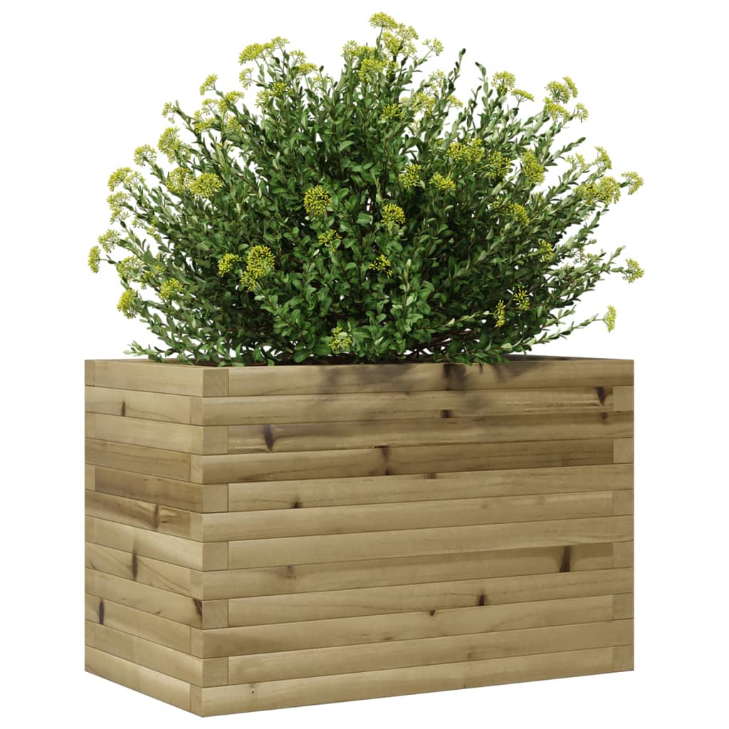 vidaXL Donica ogrodowa, 70x40x45,5 cm, impregnowane drewno sosnowe