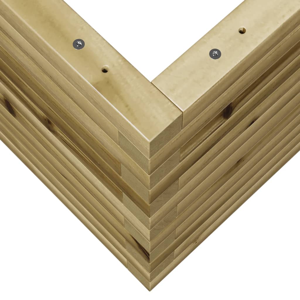 vidaXL Donica ogrodowa, 70x40x45,5 cm, impregnowane drewno sosnowe
