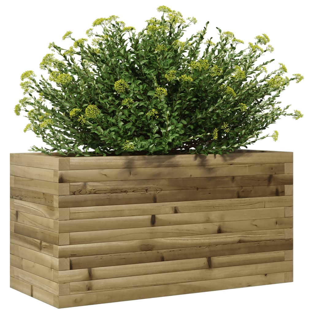 vidaXL Donica ogrodowa, 90x40x45,5 cm, impregnowane drewno sosnowe
