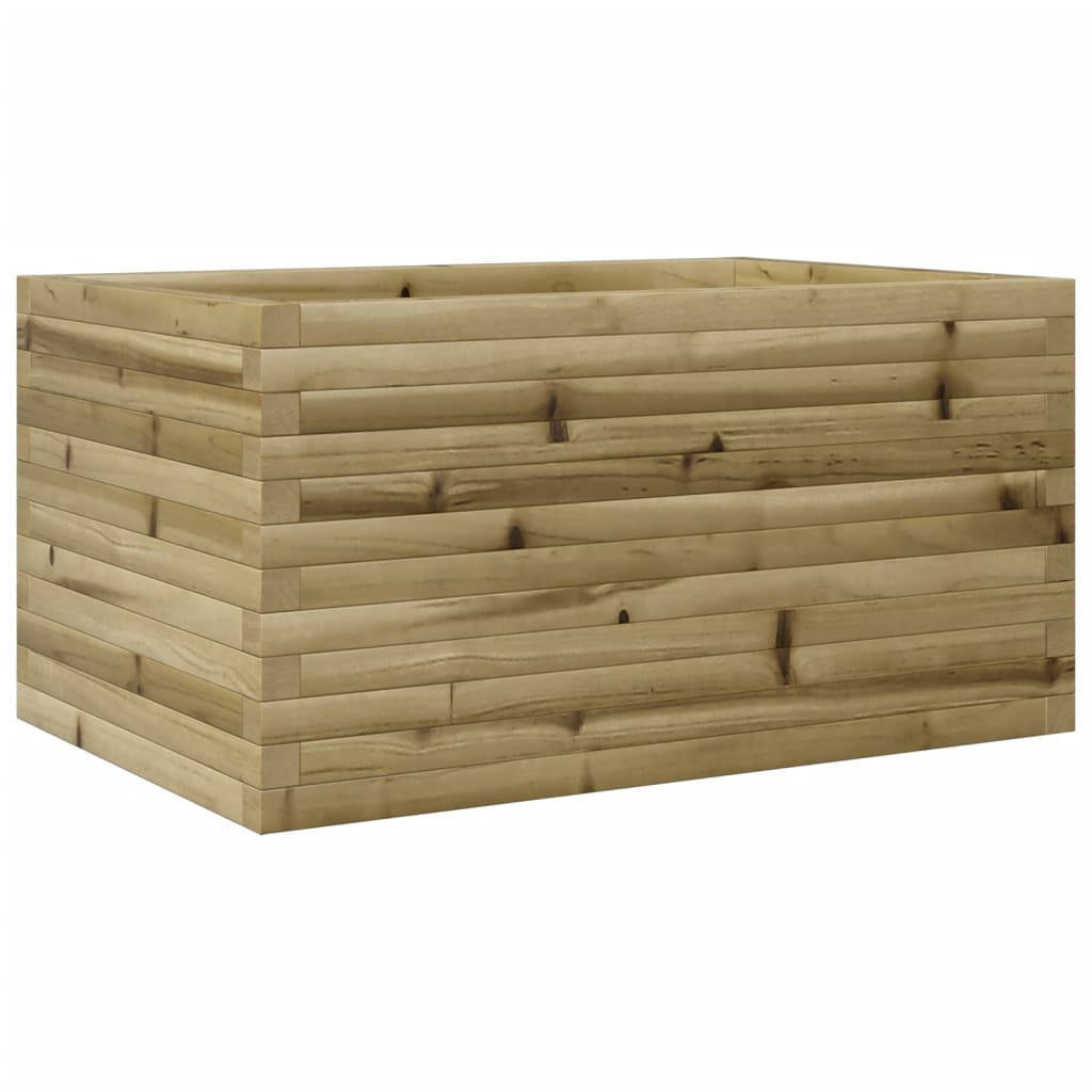 vidaXL Donica ogrodowa, 90x60x45,5 cm, impregnowane drewno sosnowe