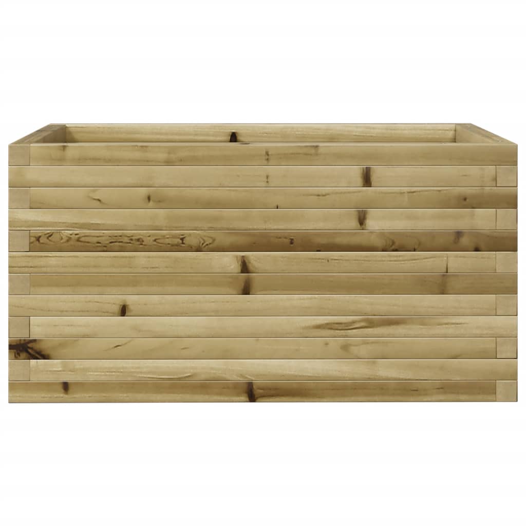vidaXL Donica ogrodowa, 90x60x45,5 cm, impregnowane drewno sosnowe