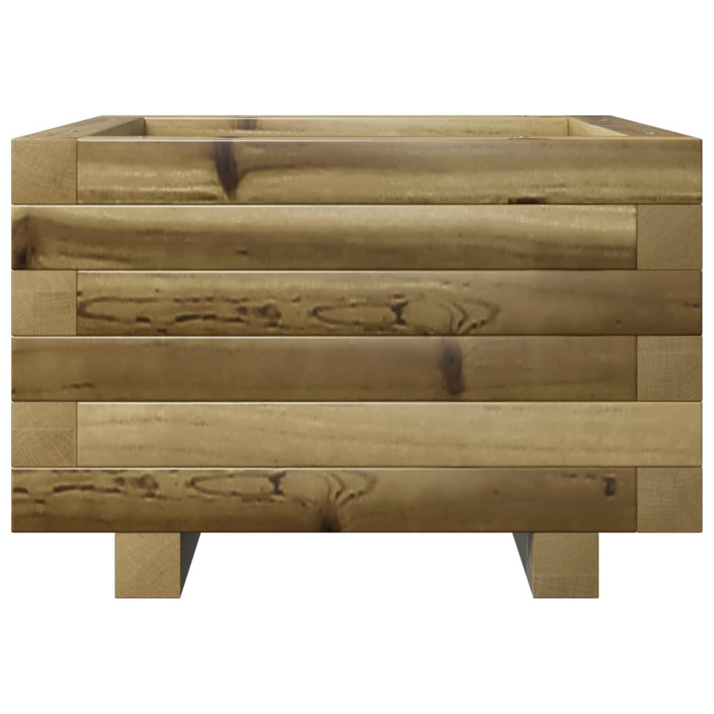 vidaXL Donica ogrodowa, 40x40x26,5 cm, impregnowane drewno sosnowe