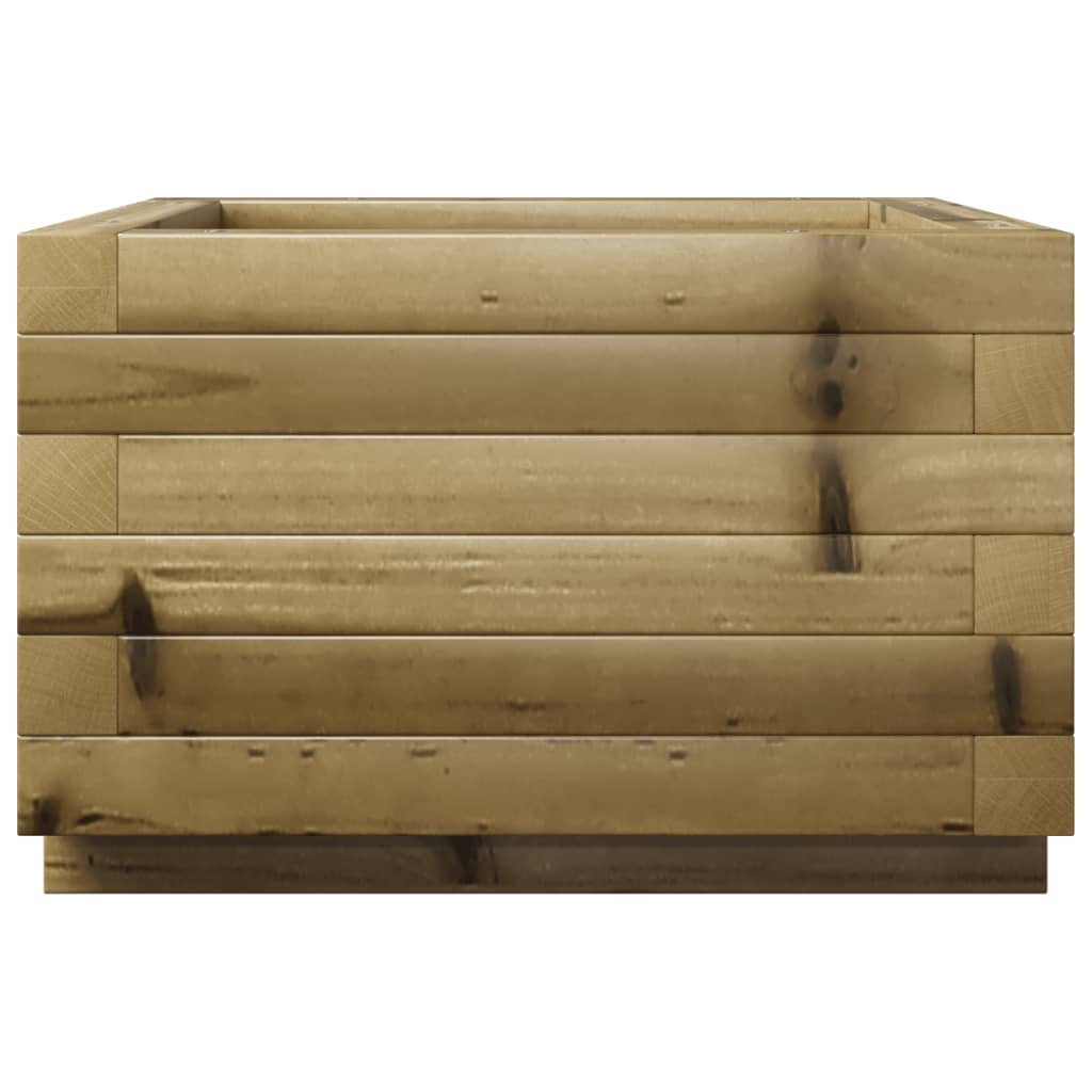 vidaXL Donica ogrodowa, 40x40x26,5 cm, impregnowane drewno sosnowe