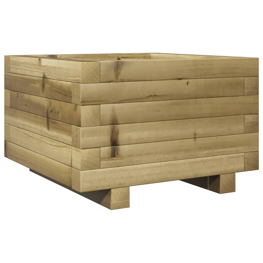 vidaXL Donica ogrodowa, 40x40x26,5 cm, impregnowane drewno sosnowe