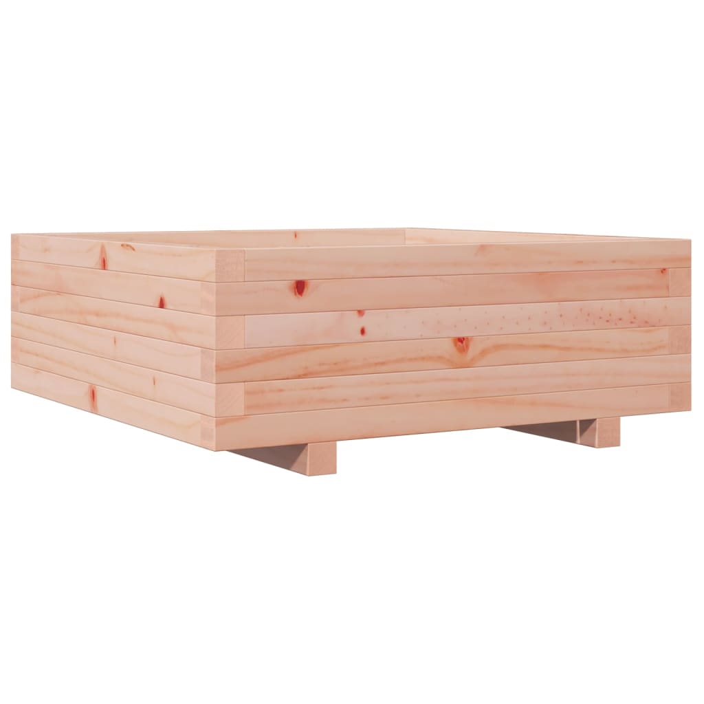 vidaXL Donica ogrodowa, 70x70x26,5 cm, lite drewno daglezjowe