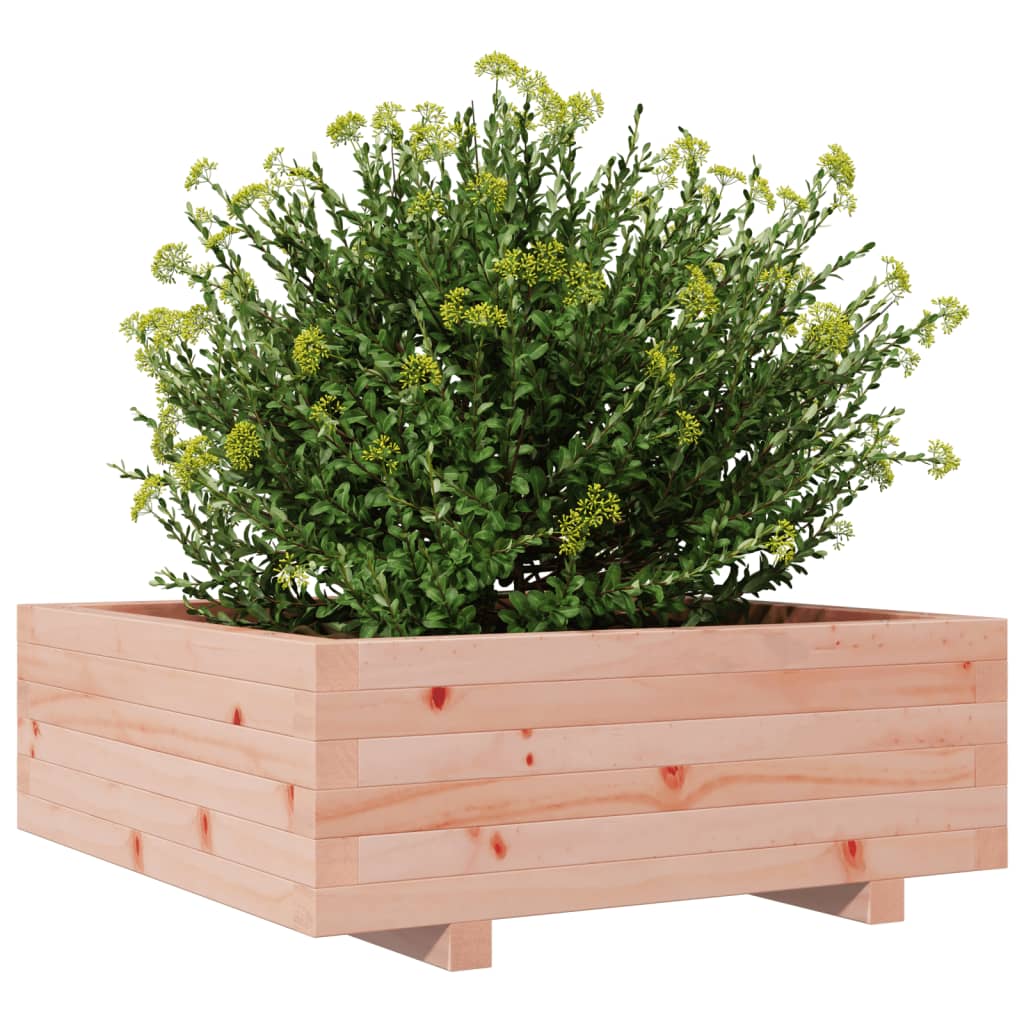 vidaXL Donica ogrodowa, 70x70x26,5 cm, lite drewno daglezjowe