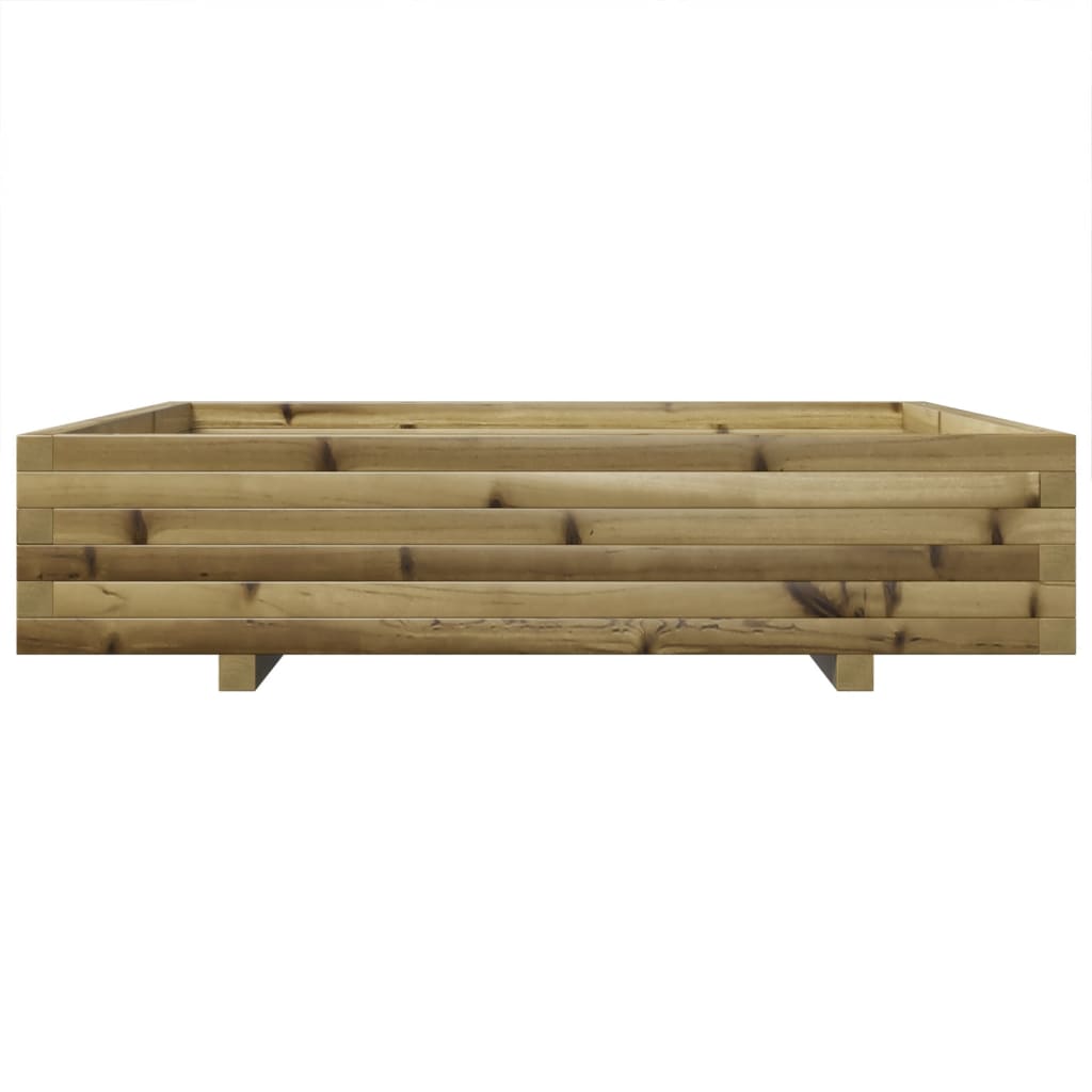 vidaXL Donica ogrodowa, 110x110x26,5 cm, impregnowane drewno sosnowe