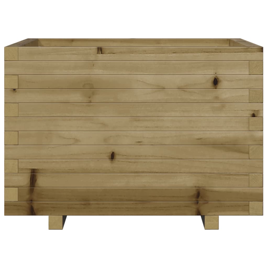 vidaXL Donica ogrodowa, 70x70x49,5 cm, impregnowane drewno sosnowe
