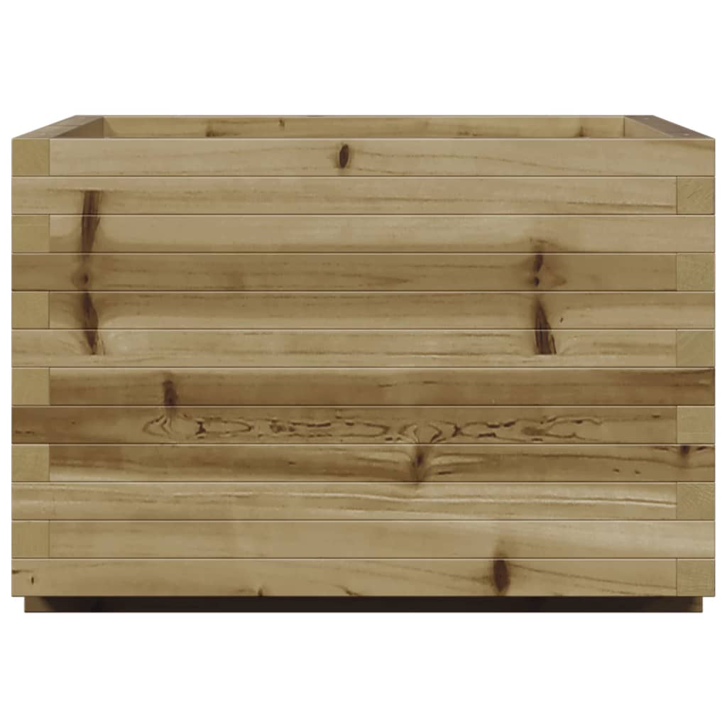 vidaXL Donica ogrodowa, 70x70x49,5 cm, impregnowane drewno sosnowe
