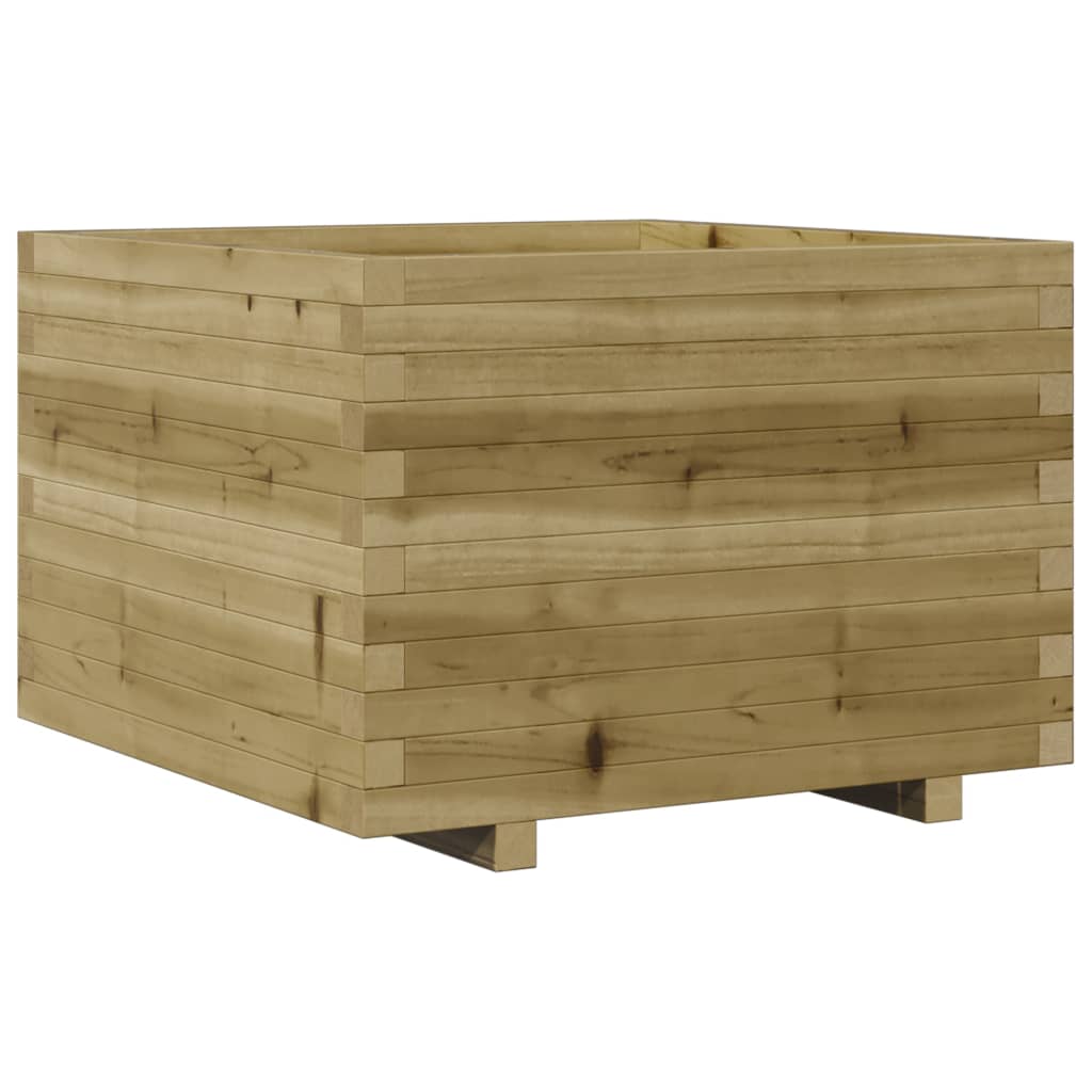 vidaXL Donica ogrodowa, 70x70x49,5 cm, impregnowane drewno sosnowe