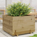 vidaXL Donica ogrodowa, 70x70x49,5 cm, impregnowane drewno sosnowe