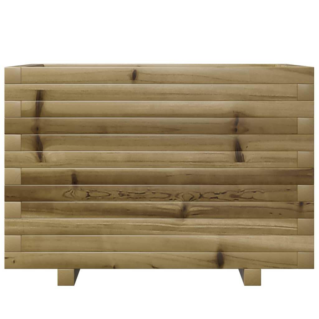 vidaXL Donica ogrodowa, 70x40x49,5 cm, impregnowane drewno sosnowe