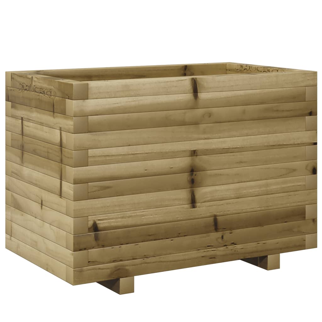 vidaXL Donica ogrodowa, 70x40x49,5 cm, impregnowane drewno sosnowe