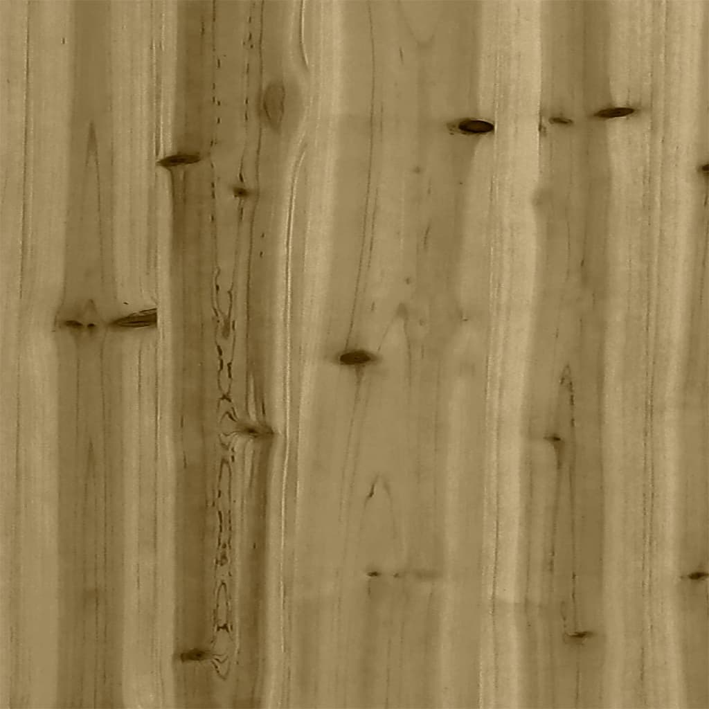 vidaXL Donica ogrodowa, 70x40x49,5 cm, impregnowane drewno sosnowe