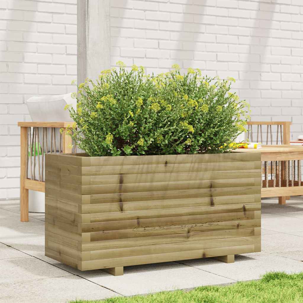 vidaXL Donica ogrodowa, 90x40x49,5 cm, impregnowane drewno sosnowe