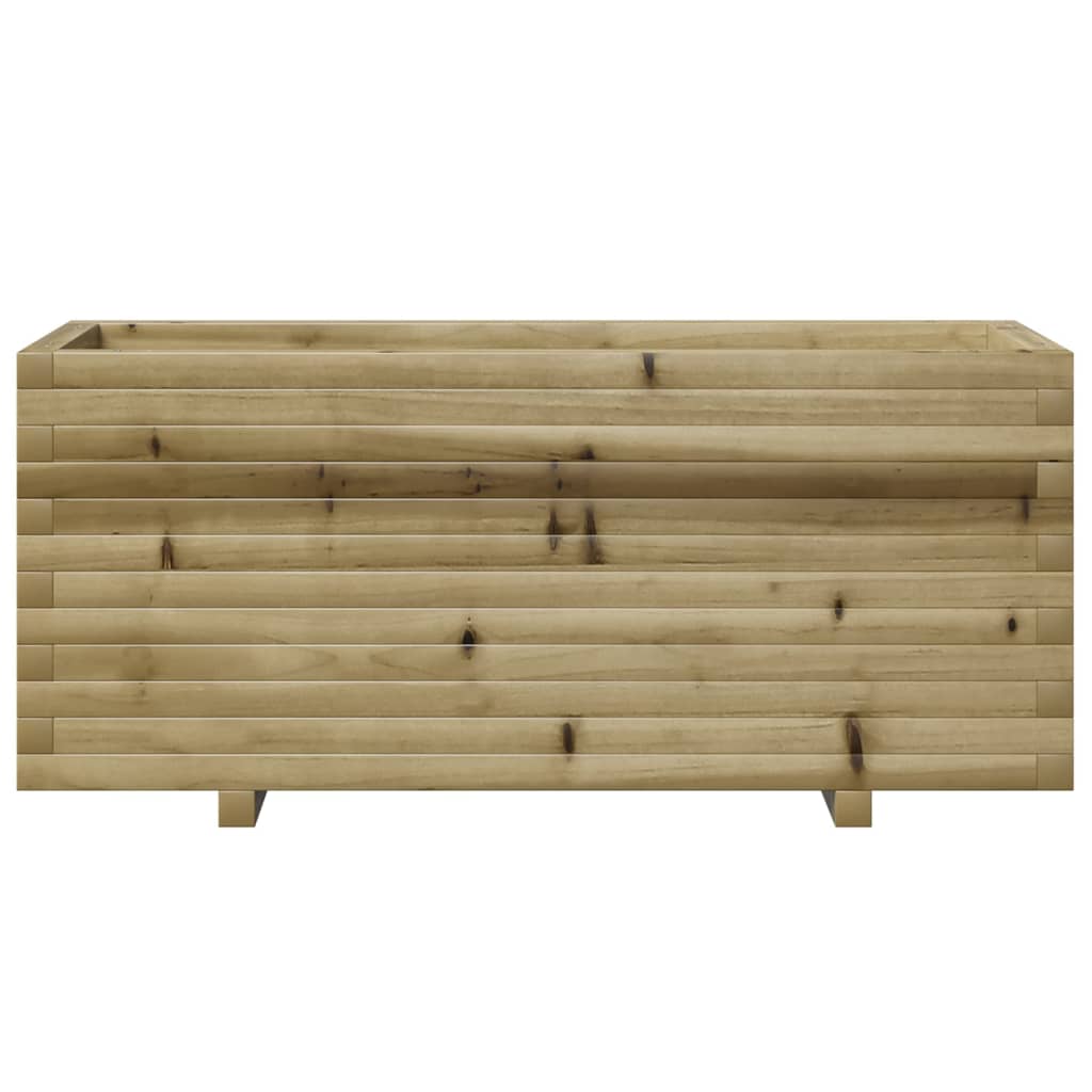 vidaXL Donica ogrodowa, 110x40x49,5 cm, impregnowane drewno sosnowe