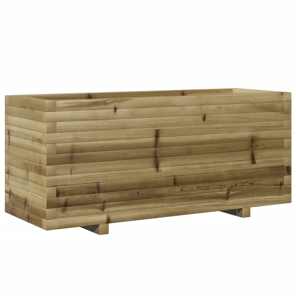 vidaXL Donica ogrodowa, 110x40x49,5 cm, impregnowane drewno sosnowe