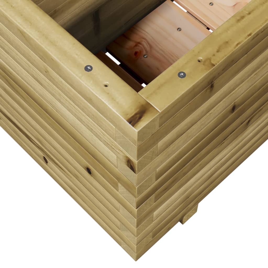 vidaXL Donica ogrodowa, 110x40x49,5 cm, impregnowane drewno sosnowe