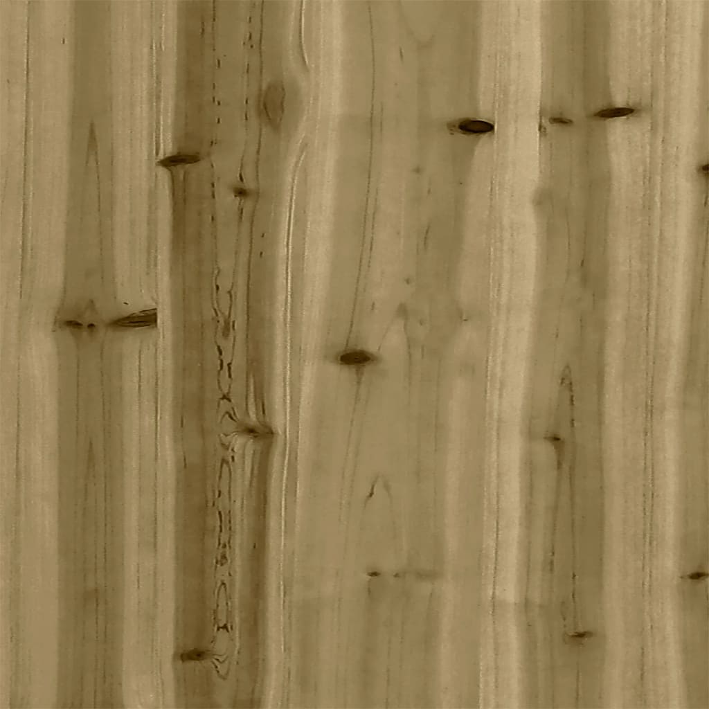 vidaXL Donica ogrodowa, 110x40x49,5 cm, impregnowane drewno sosnowe