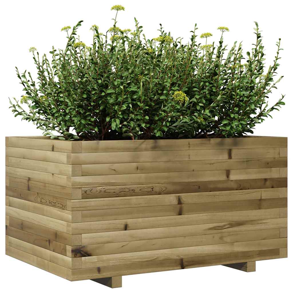 vidaXL Donica ogrodowa, 90x60x49,5 cm, impregnowane drewno sosnowe