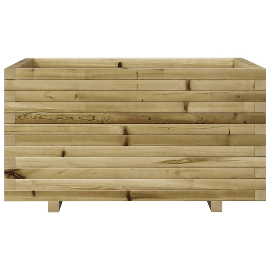 vidaXL Donica ogrodowa, 90x60x49,5 cm, impregnowane drewno sosnowe