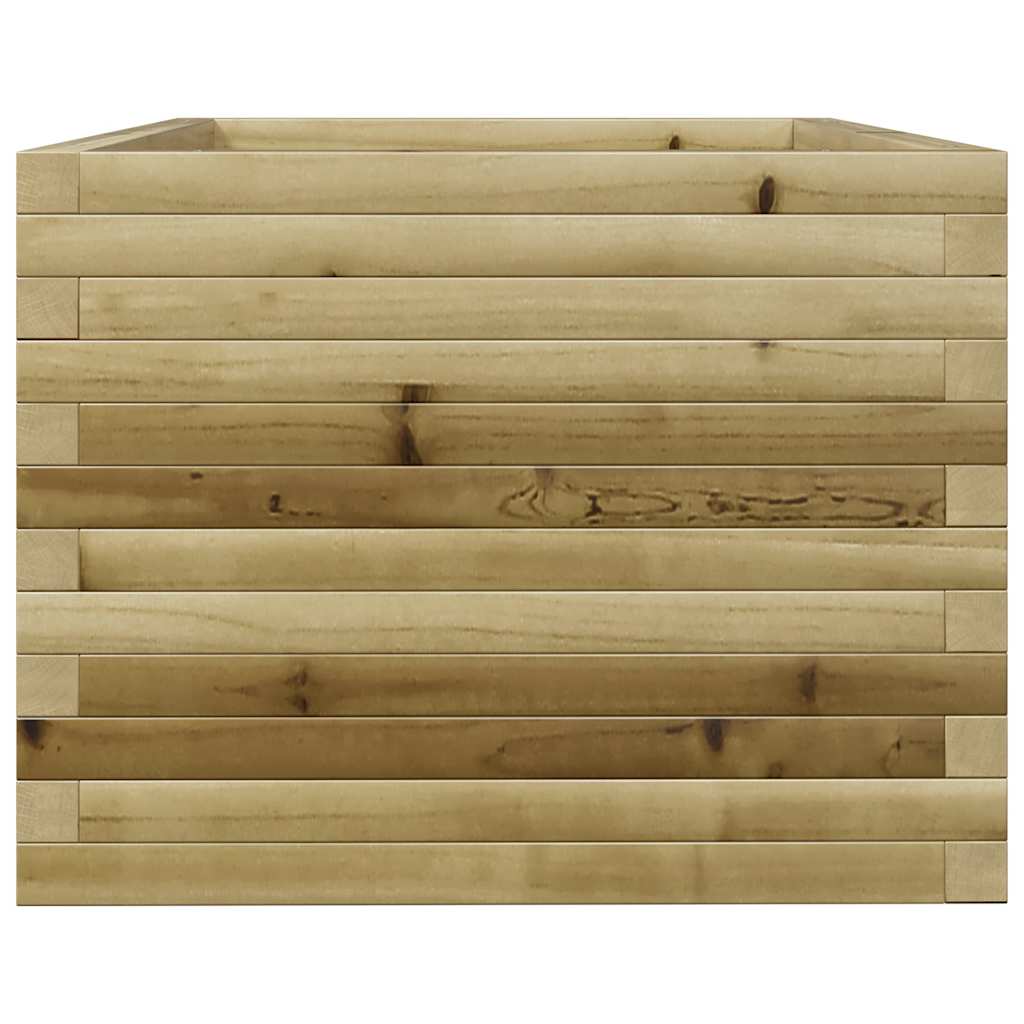 vidaXL Donica ogrodowa, 90x60x49,5 cm, impregnowane drewno sosnowe