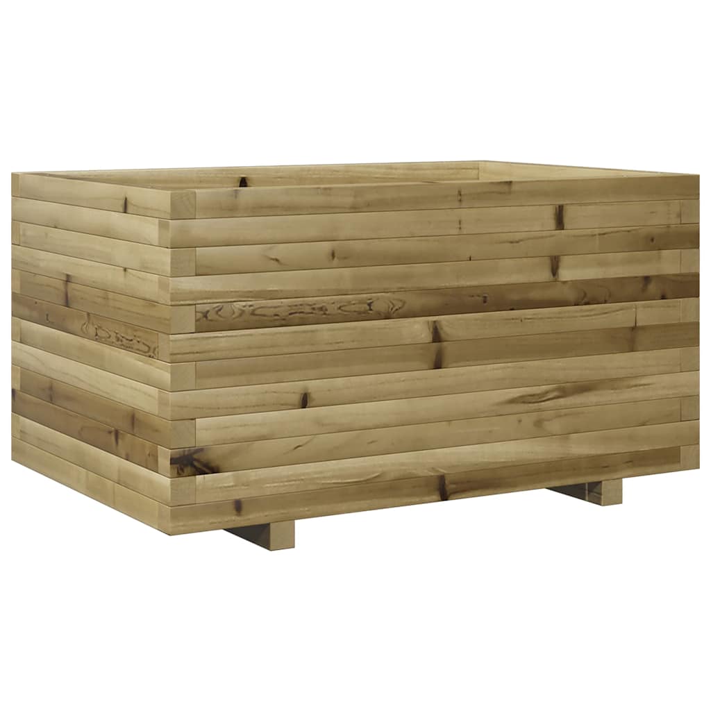 vidaXL Donica ogrodowa, 90x60x49,5 cm, impregnowane drewno sosnowe