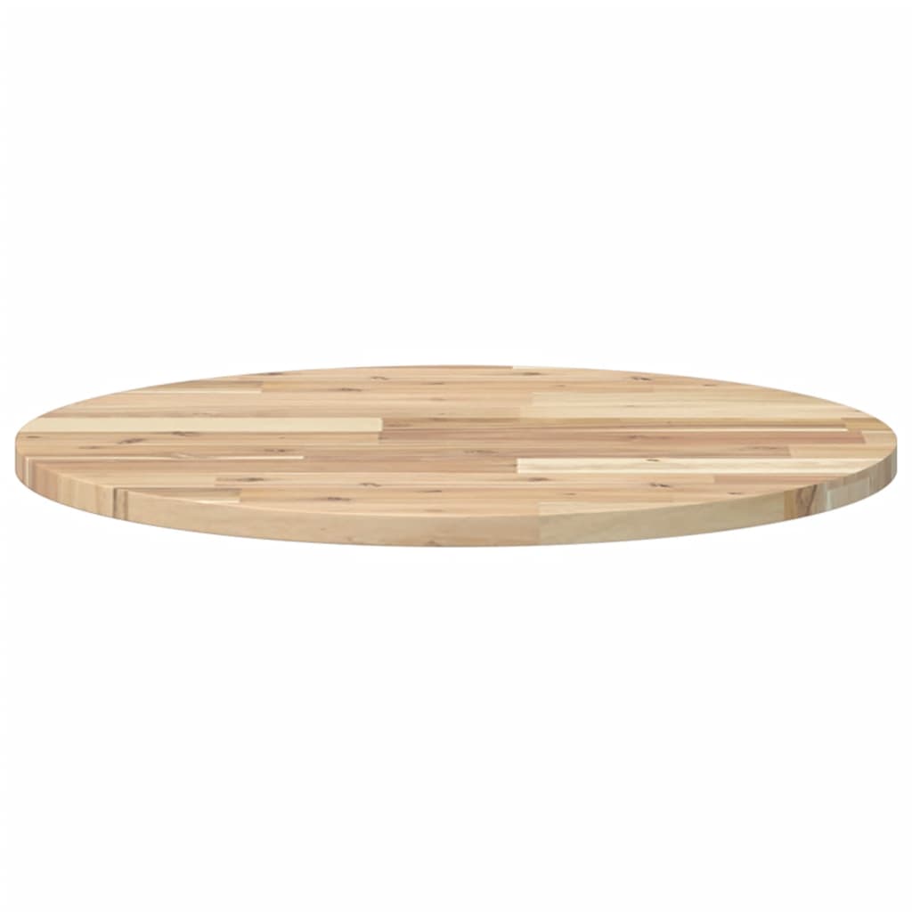 vidaXL Blat do stolika, okrągły, Ø60x2 cm, lite drewno akacjowe