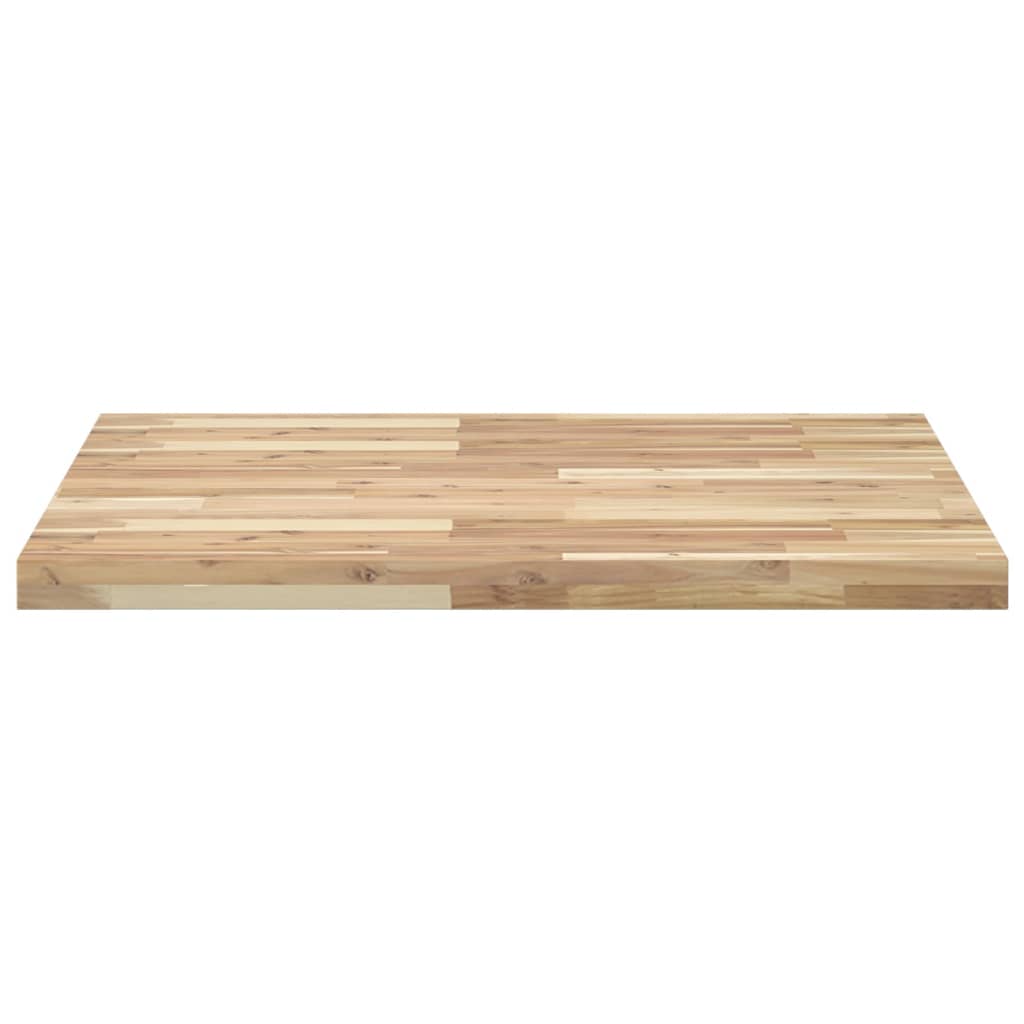vidaXL Blat do stolika, kwadratowy, 80x80x4 cm, lite drewno akacjowe