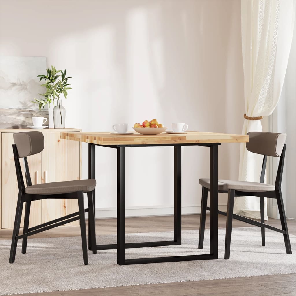 vidaXL Blat do stolika, kwadratowy, 90x90x4 cm, lite drewno akacjowe