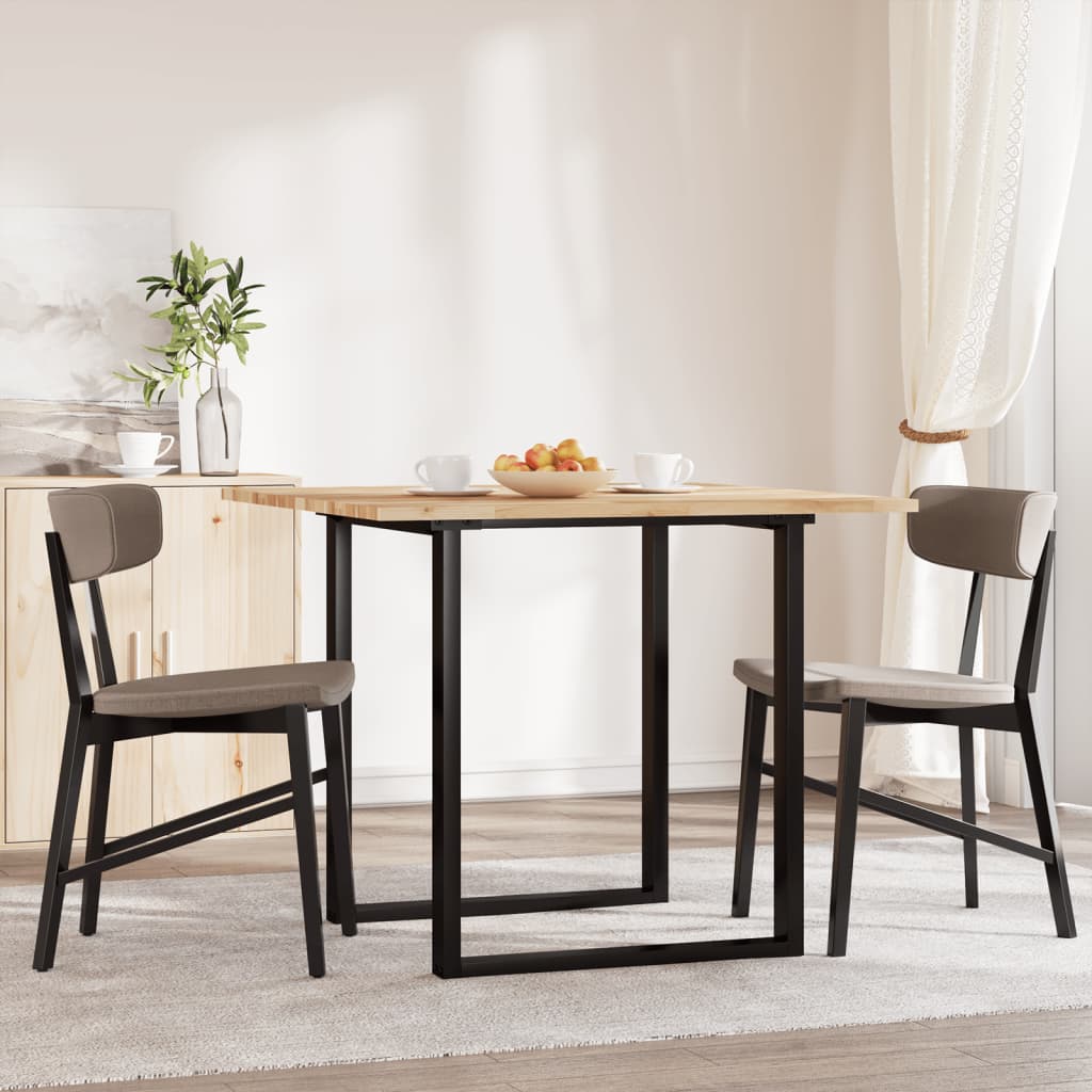 vidaXL Blat do stolika, kwadratowy, 90x90x2 cm, lite drewno akacjowe