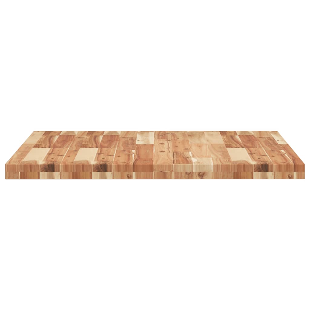 vidaXL Blat do stolika, kwadratowy, 80x80x4 cm, lite drewno akacjowe