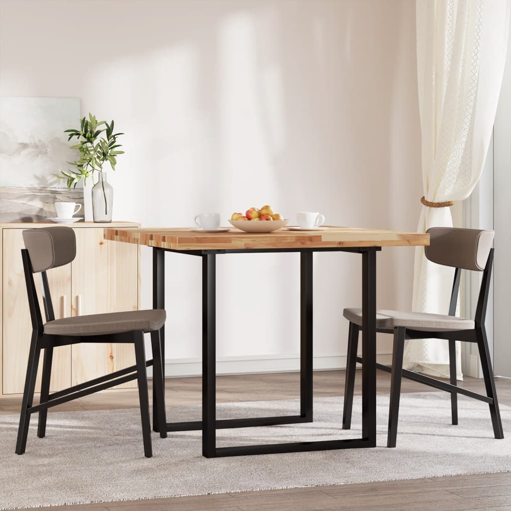 vidaXL Blat do stolika, kwadratowy, 90x90x4 cm, lite drewno akacjowe