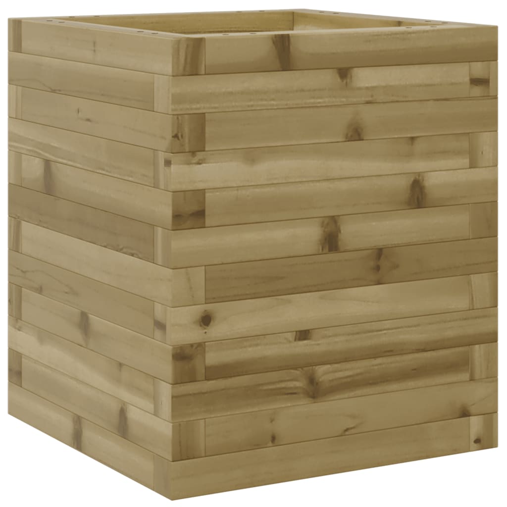 vidaXL Donica ogrodowa, 40x40x46 cm, impregnowane drewno sosnowe