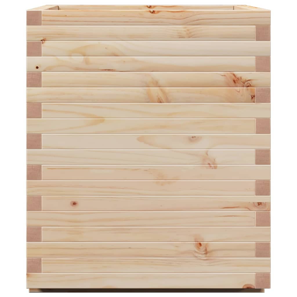 vidaXL Donica ogrodowa, 90x60x72,5 cm, lite drewno sosnowe