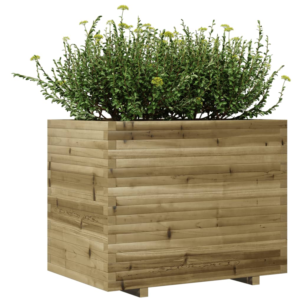 vidaXL Donica ogrodowa, 90x60x72,5 cm, impregnowane drewno sosnowe