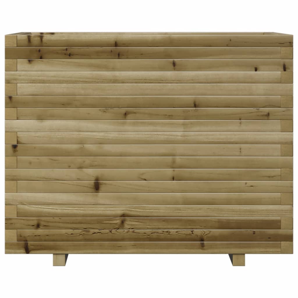vidaXL Donica ogrodowa, 90x60x72,5 cm, impregnowane drewno sosnowe