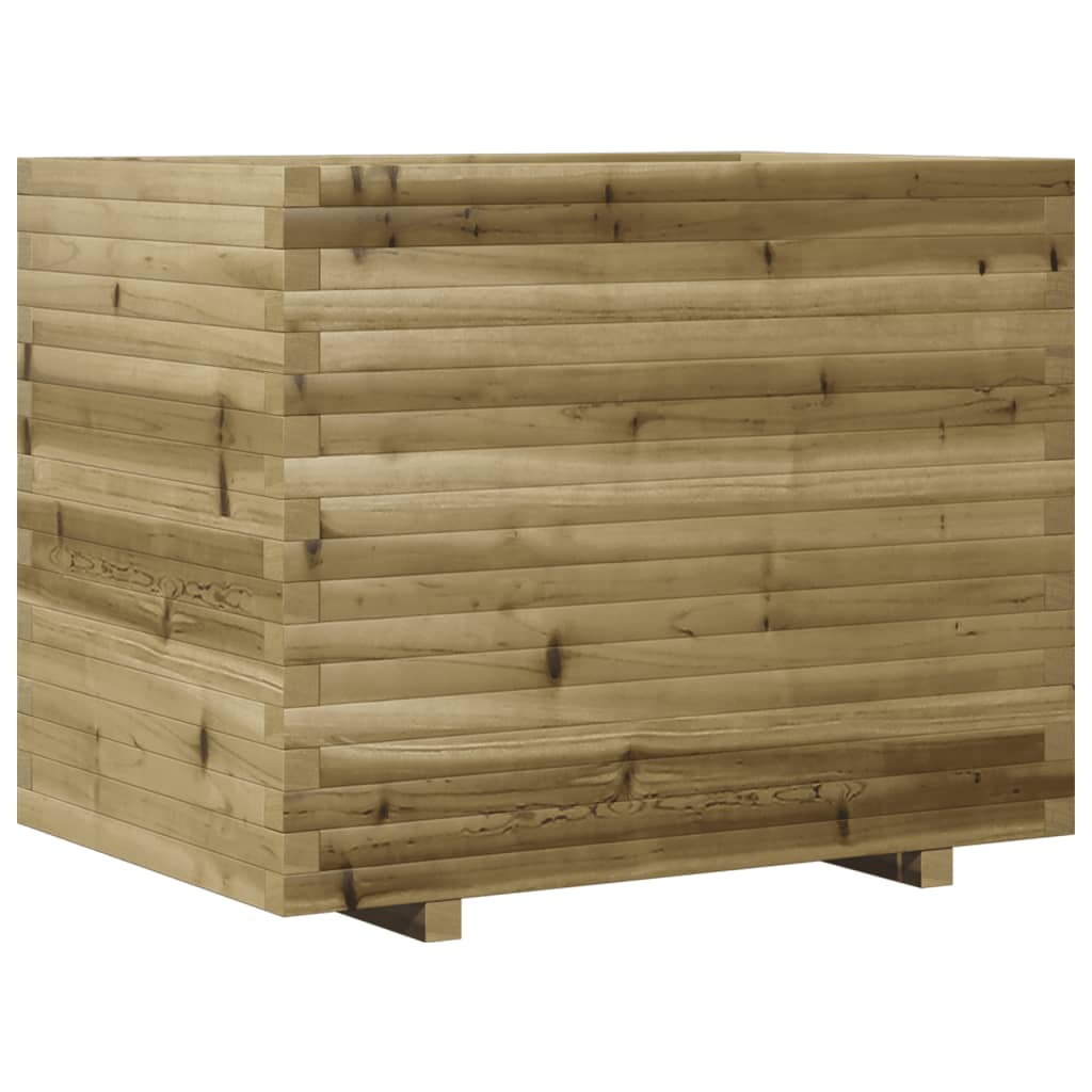 vidaXL Donica ogrodowa, 90x60x72,5 cm, impregnowane drewno sosnowe