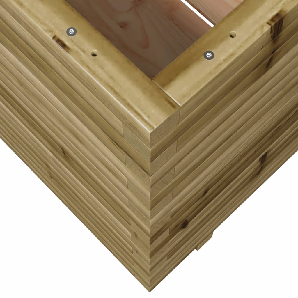 vidaXL Donica ogrodowa, 90x60x72,5 cm, impregnowane drewno sosnowe