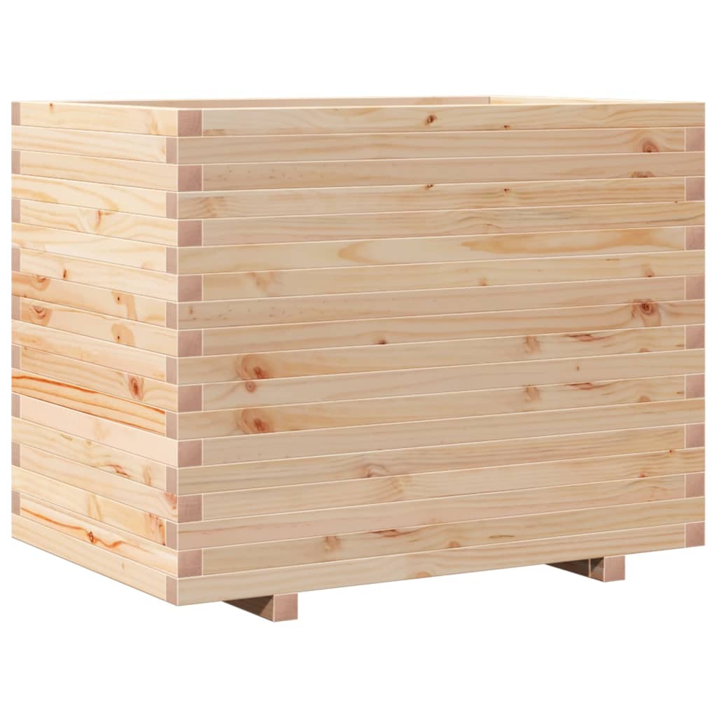 vidaXL Donica ogrodowa, 90x60x72 cm, lite drewno sosnowe