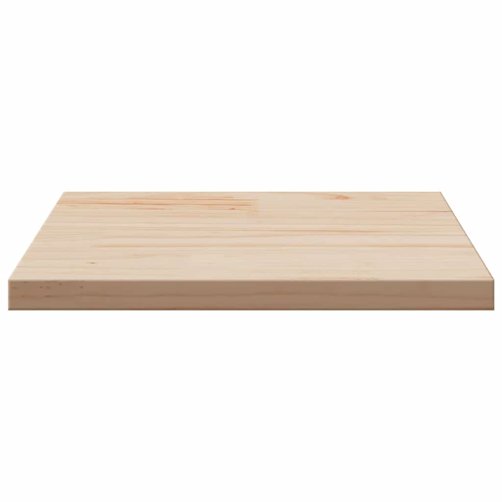 vidaXL Blat do stołu, 40x40x1,7 cm, kwadratowy, lite drewno sosnowe