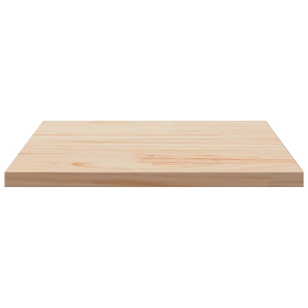 vidaXL Blat do stołu, 50x50x1,7 cm, kwadratowy, lite drewno sosnowe