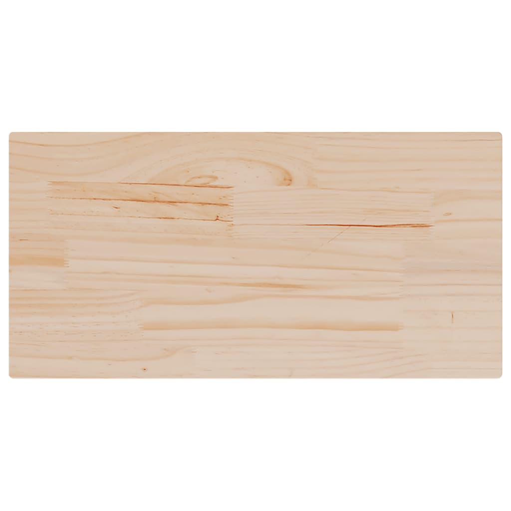 vidaXL Blaty do stołu, 2 szt., 60x30x1,7 cm, prostokątne, sosnowe
