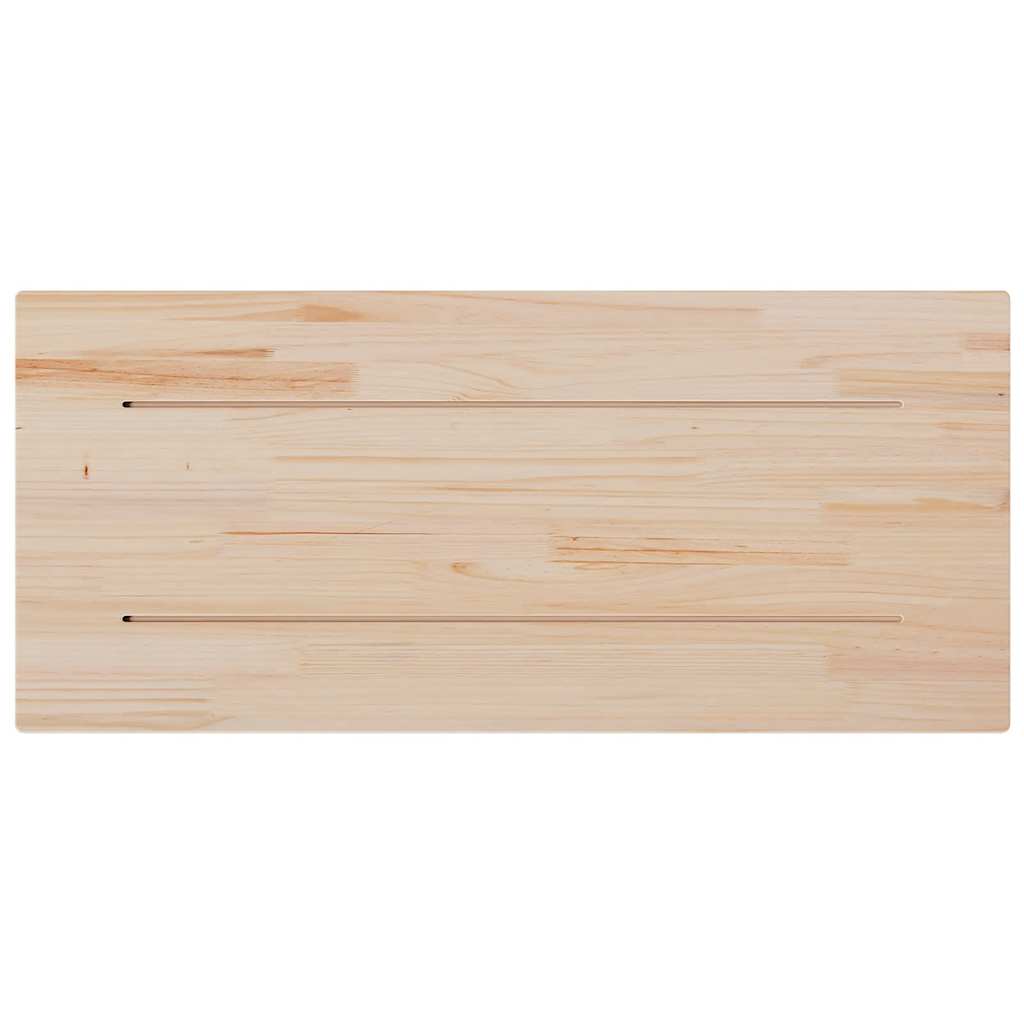 vidaXL Blat do stołu, 90x40x1,7 cm, prostokątny, lite drewno sosnowe