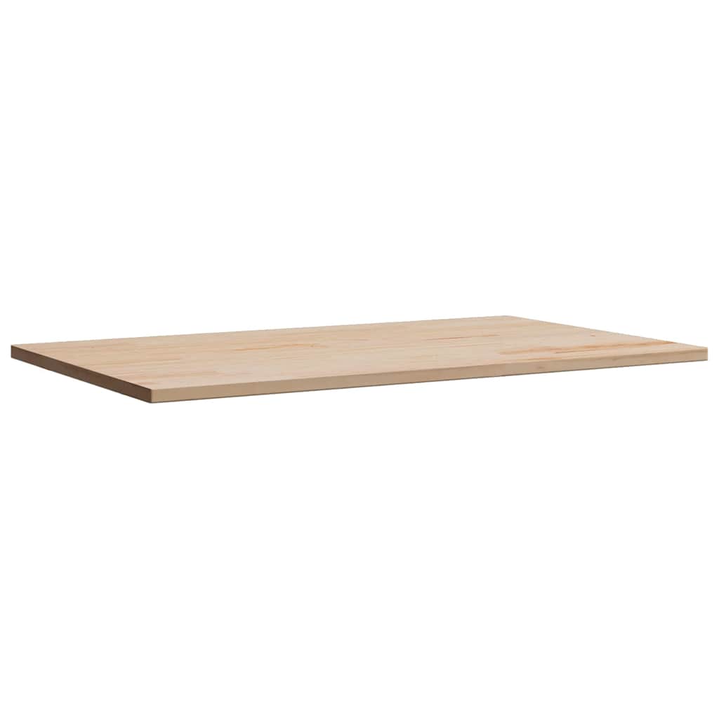 vidaXL Blat do stolika, 80x50x2,5 cm, prostokątny, lite drewno sosnowe