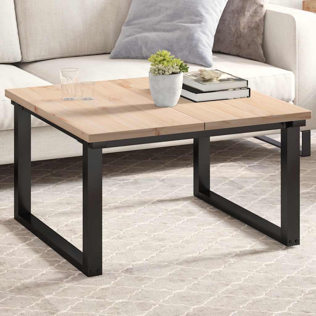 vidaXL Blaty do stolika, 2 szt., 80x40x2,5 cm, prostokątne, sosnowe