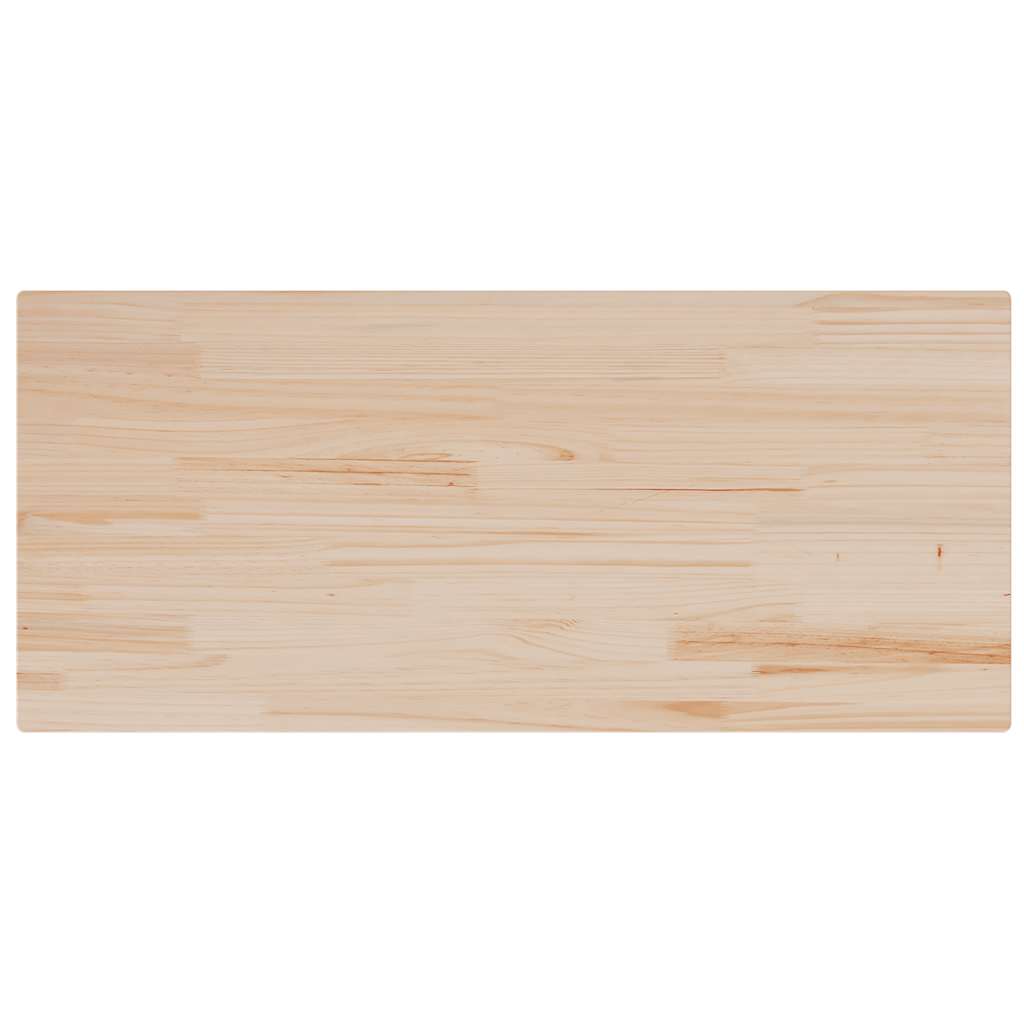 vidaXL Blat do stolika, 90x40x2,5 cm, prostokątny, lite drewno sosnowe