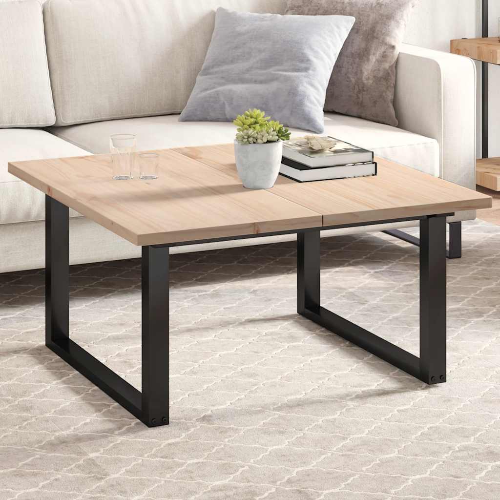 vidaXL Blaty do stolika, 2 szt., 90x45x2,5 cm, prostokątne, sosnowe